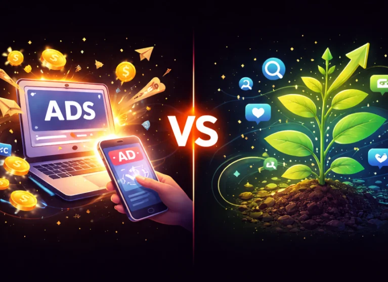 Tráfego Pago vs Orgânico: qual a melhor estratégia? Entenda as diferenças, vantagens e desvantagens de cada um e como criar uma estratégia híbrida de sucesso.